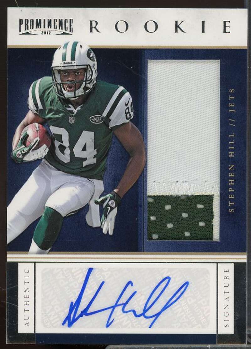 Stephen Hill JSY AU/140 Rookie Card 2012 Panini Prominence #239  Image 1