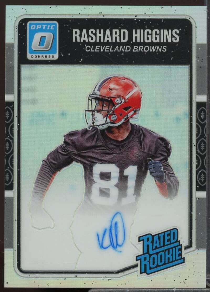 Rashard Higgins Rookie 2016 Donruss Optic Rated Rookies Autographs Holo #192  Image 1