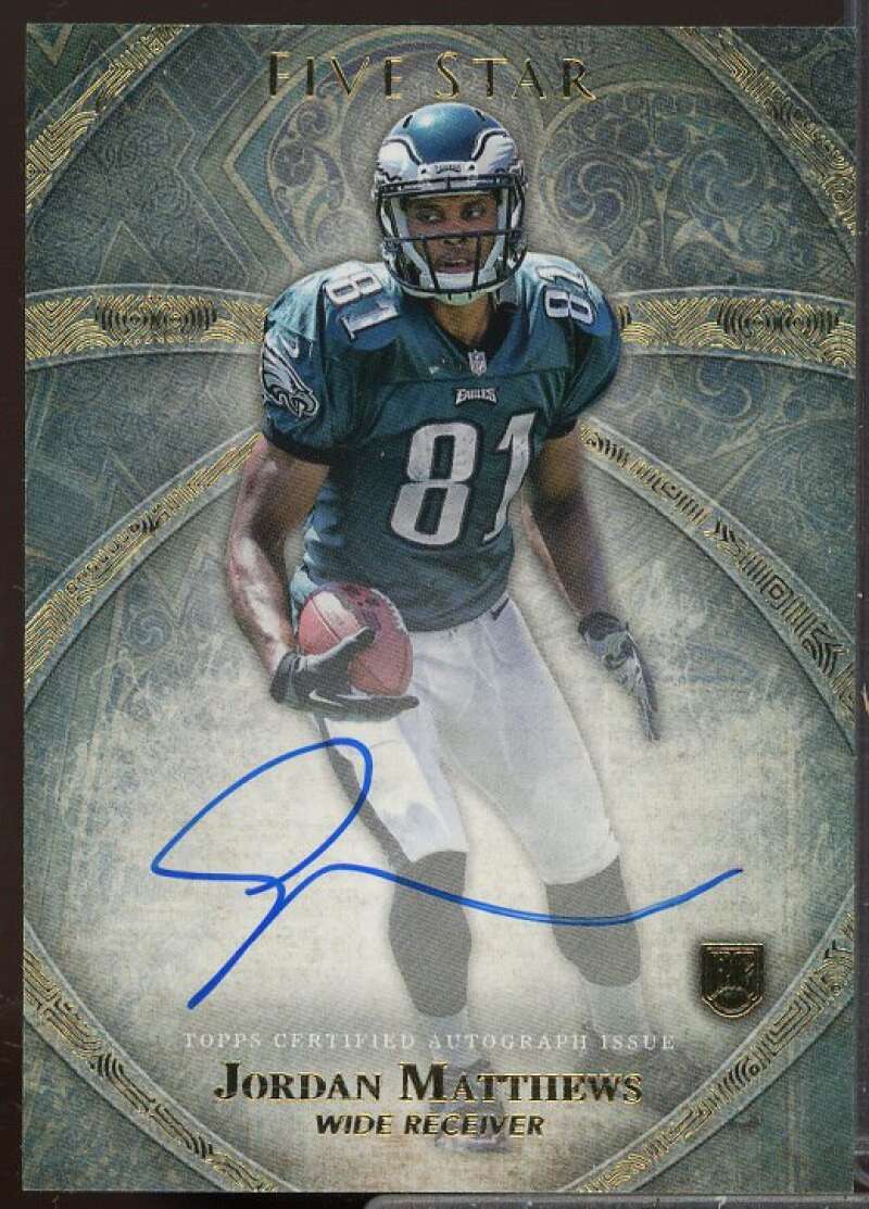 Jordan Matthews Rookie Card 2014 Topps Five Star Autographs #FSAJMA  Image 1