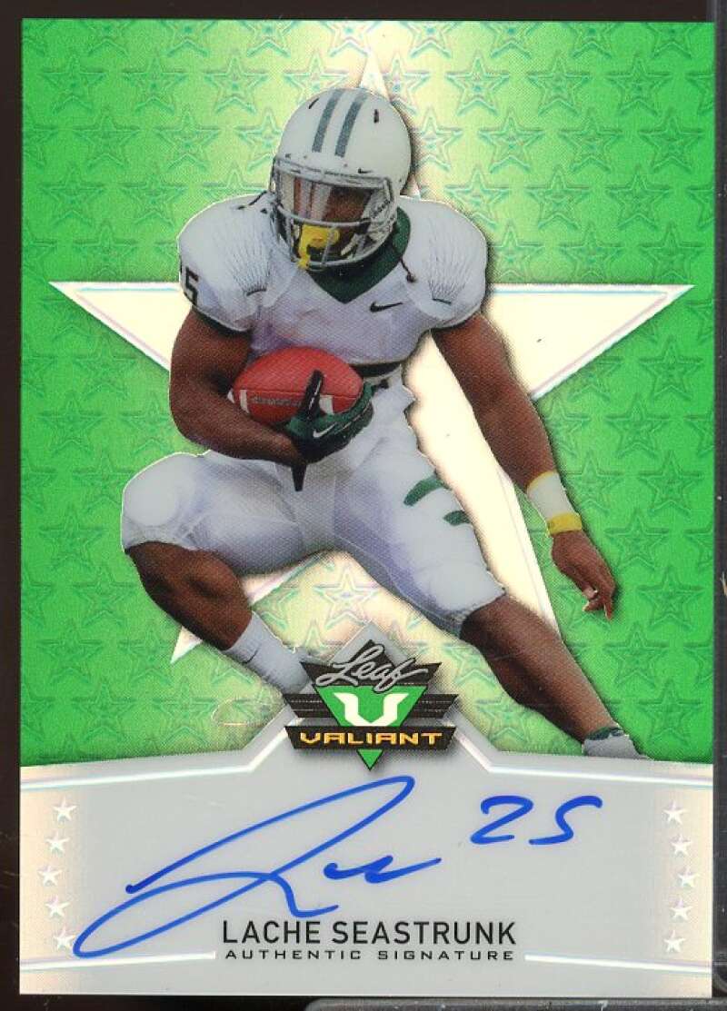 Lache Seastrunk Rookie Card 2014 Leaf Valiant Draft #BALS1  Image 1