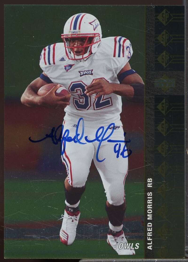 Alfred Morris Rookie Card 2012 SP Authentic 1994 SP Autographs #94SP42  Image 1