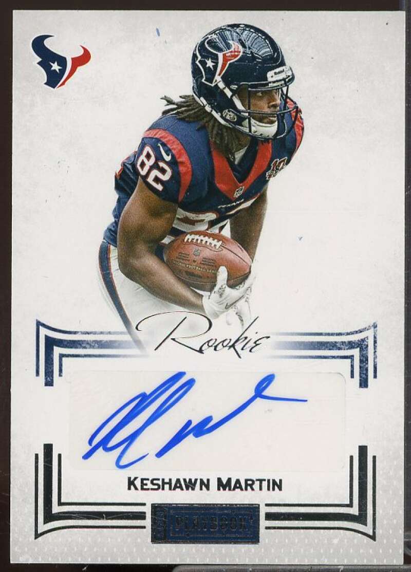 Keshawn Martin AU/140 Rookie Card 2012 Panini Playbook #130  Image 1