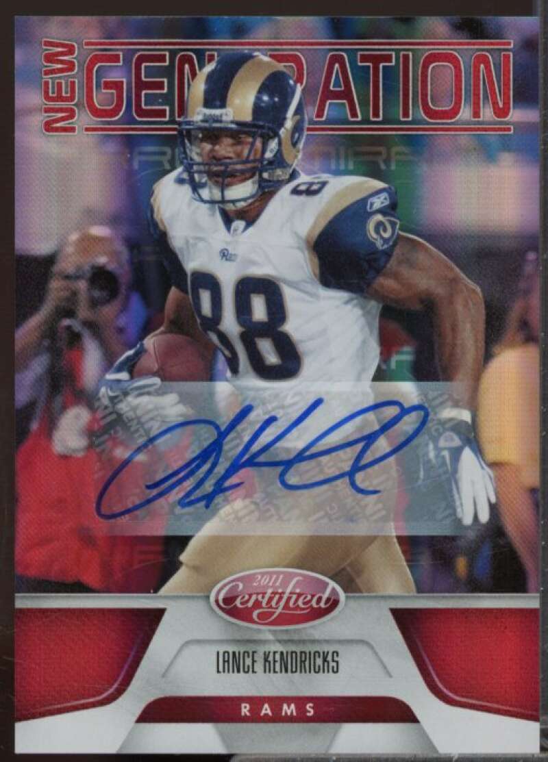 Lance Kendricks/250 Rookie Card 2011 Certified Mirror Red Signatures #204  Image 1