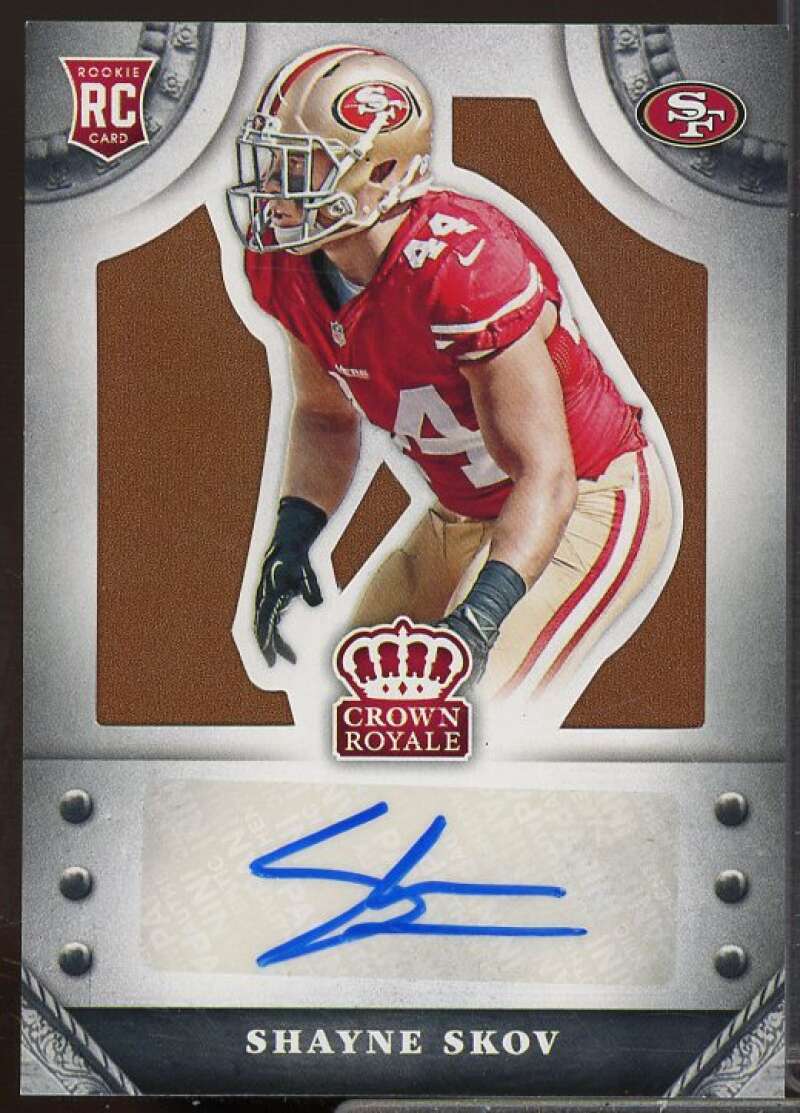 Shayne Skov/99 Rookie 2014 Crown Royale Rookie Signatures Retail Bronze #SSS  Image 1