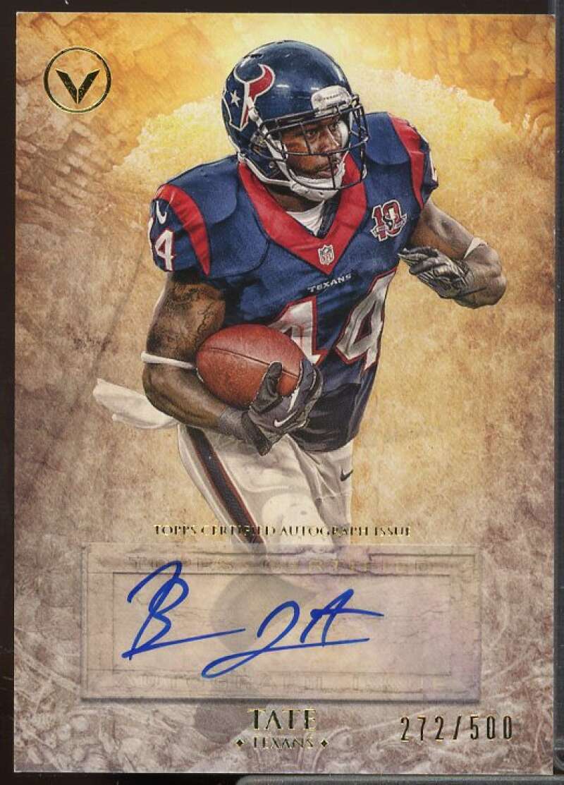 Ben Tate/500 Rookie Card 2012 Topps Valor Centurion Autographs #CABT  Image 1