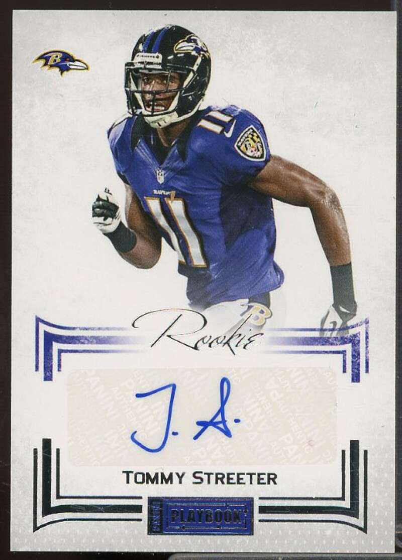 Tommy Streeter AU/140 Rookie Card 2012 Panini Playbook #167  Image 1