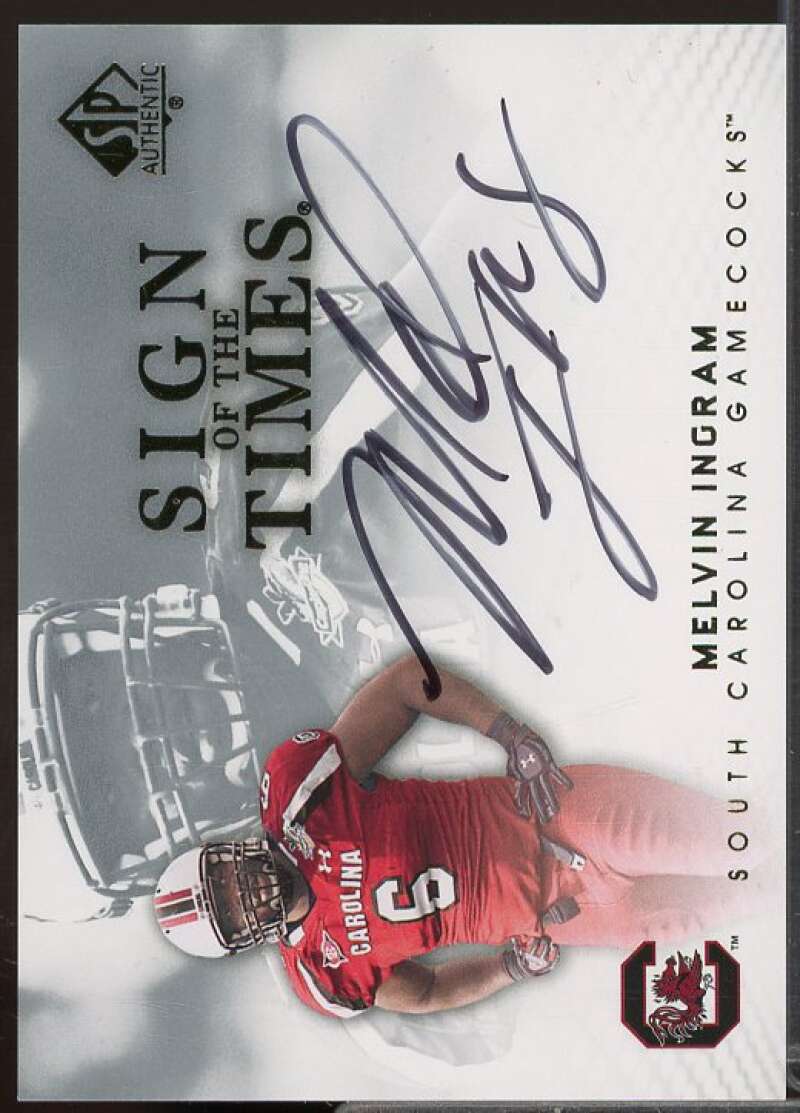 Melvin Ingram Rookie Card 2012 SP Authentic Sign of the Times #STMI  Image 1