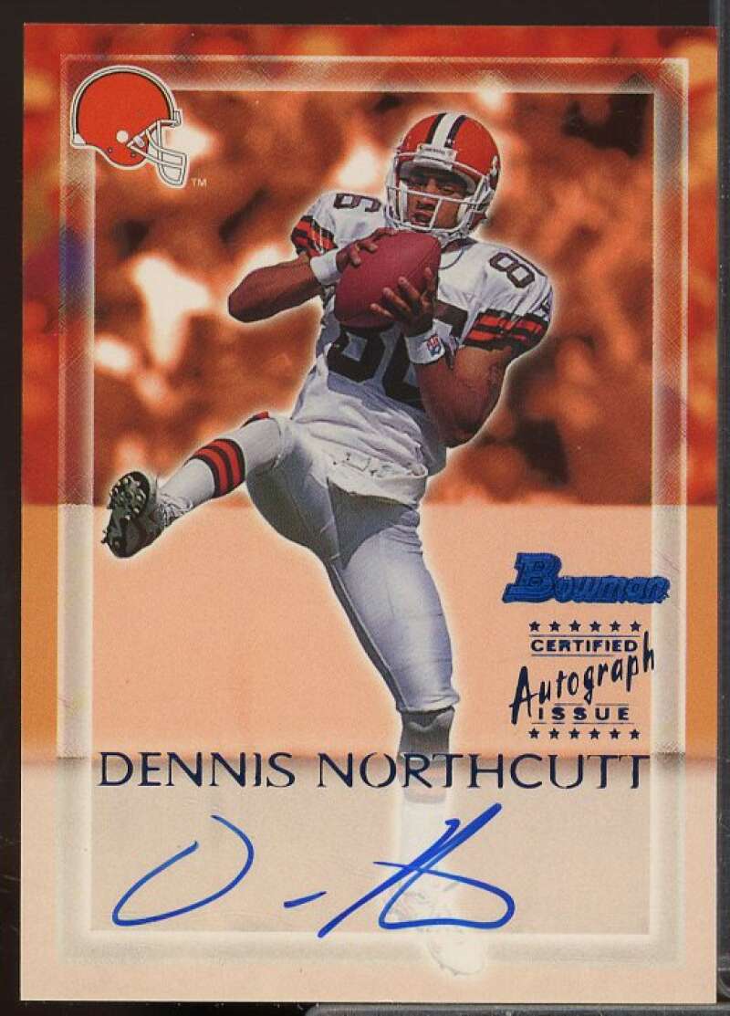 Dennis Northcutt B Rookie Card 2000 Bowman Autographs #DN  Image 1