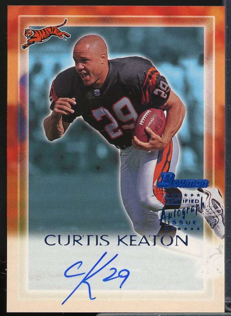 Curtis Keaton B Rookie Card 2000 Bowman Autographs #CK  Image 1