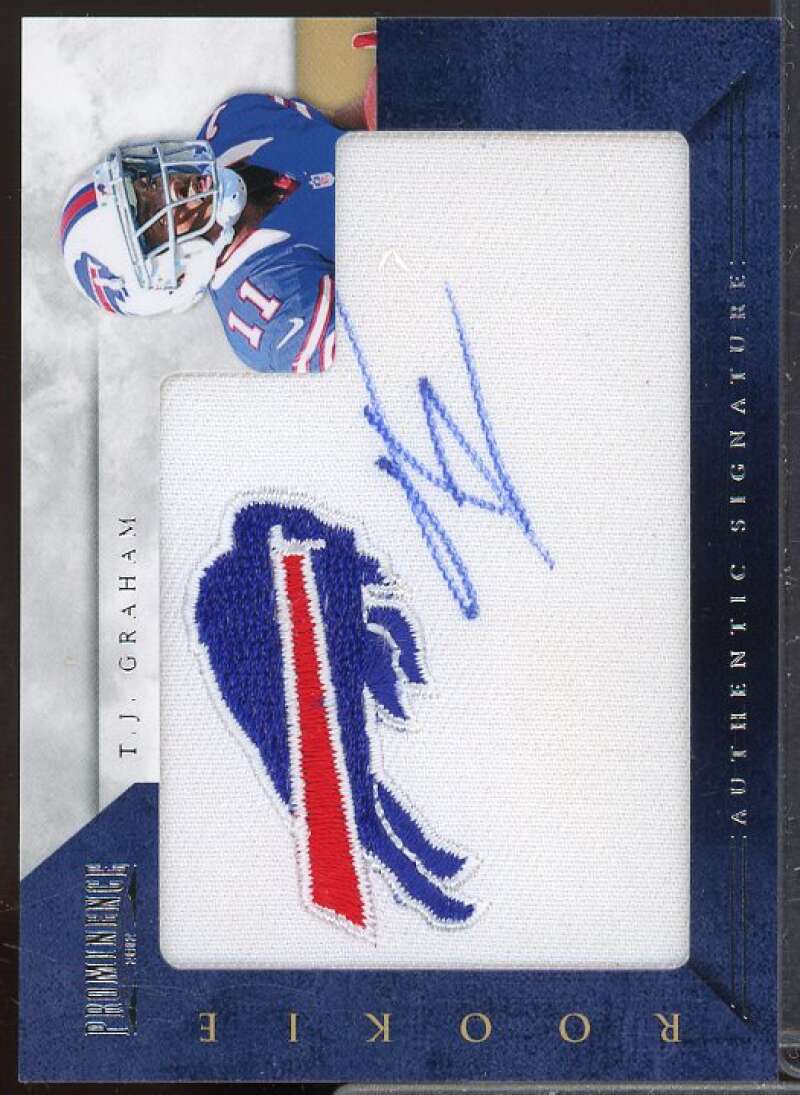 T.J. Graham/240 Rookie 2012 Panini Prominence Rookie Team Logo Autographs #217  Image 1