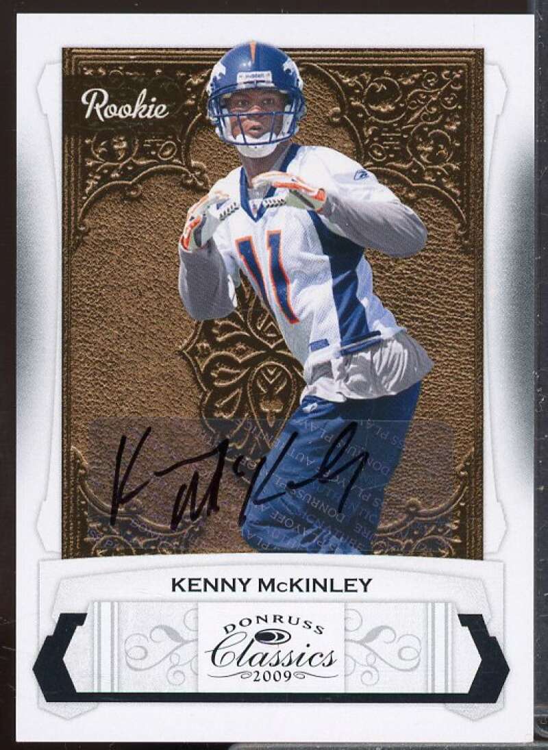 Kenny McKinley AU/399 Rookie Card 2009 Donruss Classics #210  Image 1