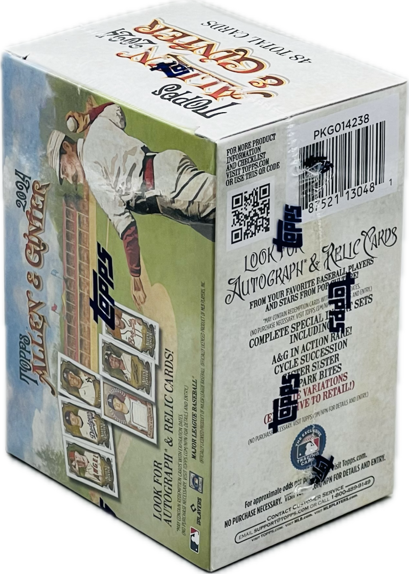 2024 Topps Allen & Ginter Baseball 8-Pack Blaster Box Image 2