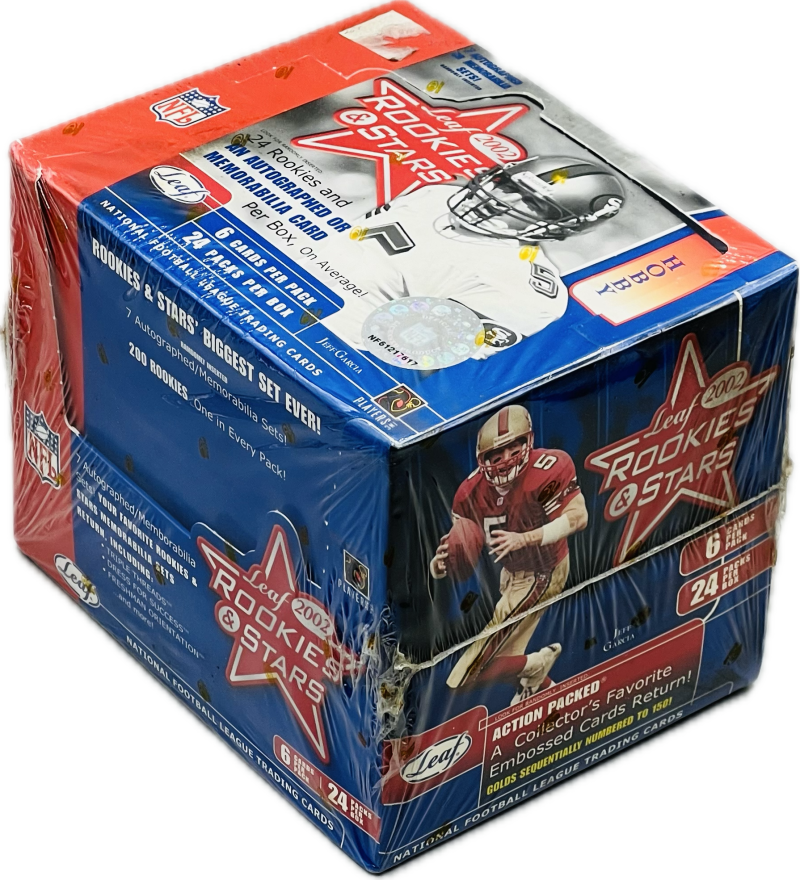 2002 Leaf Rookies & Stars Football Hobby Box Image 3