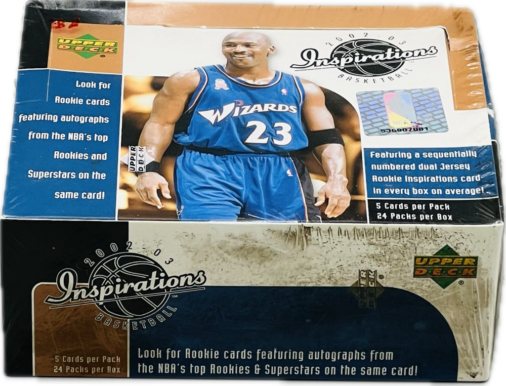 2002-03 Upper Deck Inspirations Basketball Hobby Box Image 1