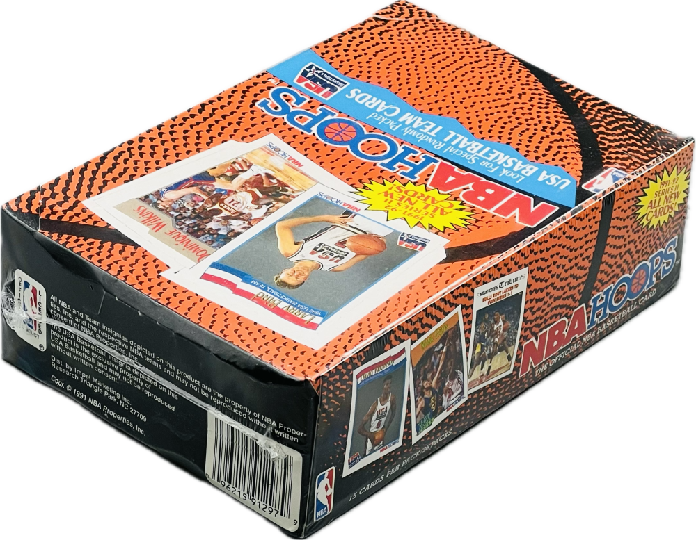 1991-92 Hoops Series 2 Basketball  Box Michael Jordan
 Image 2