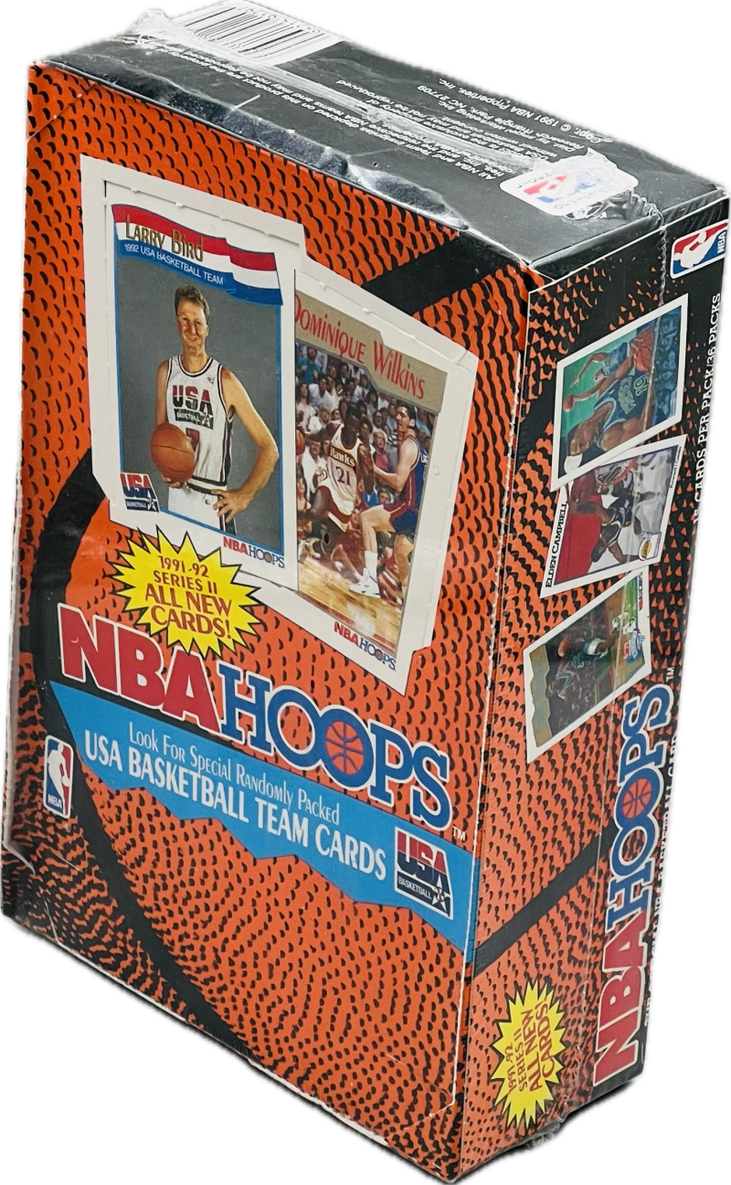 1991-92 Hoops Series 2 Basketball  Box Michael Jordan
 Image 3