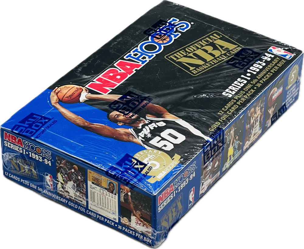 1993-94 Skybox Hoops Series 1 Basketball Box Image 1