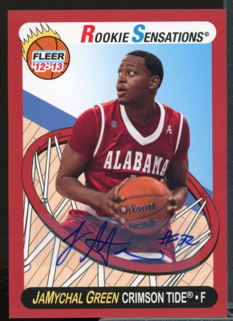 JaMychal Green RS B Rookie Card 2012-13 Fleer Retro Autographs #79  Image 1