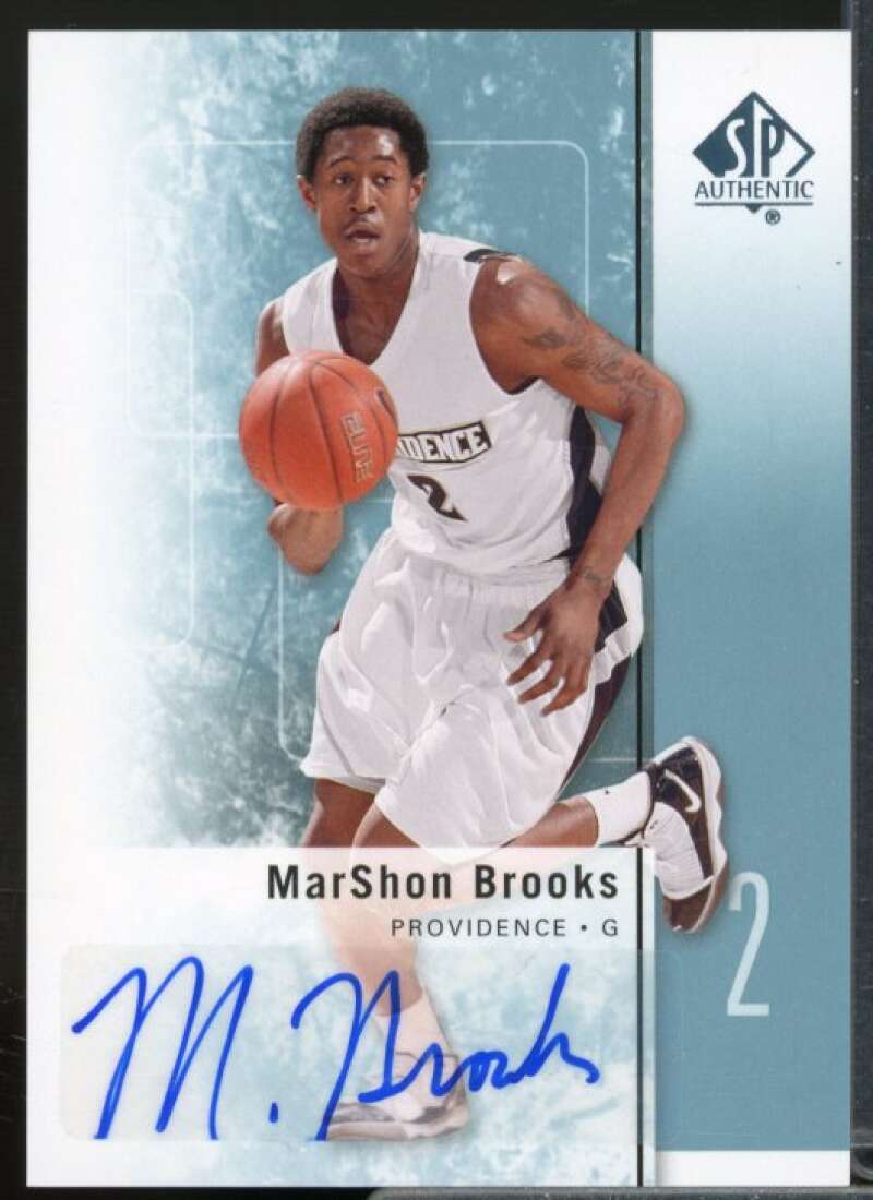 MarShon Brooks Rookie Card 2011-12 SP Authentic Autographs #29  Image 1