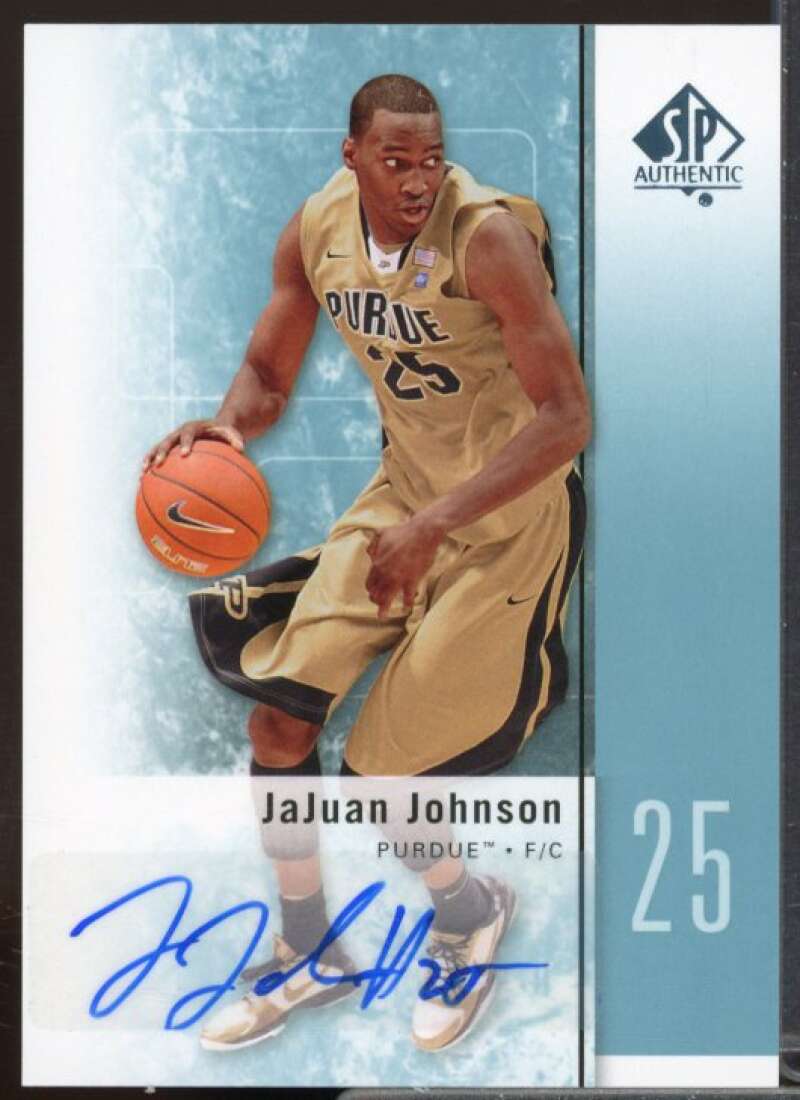 JaJuan Johnson Rookie Card 2011-12 SP Authentic Autographs #25  Image 1