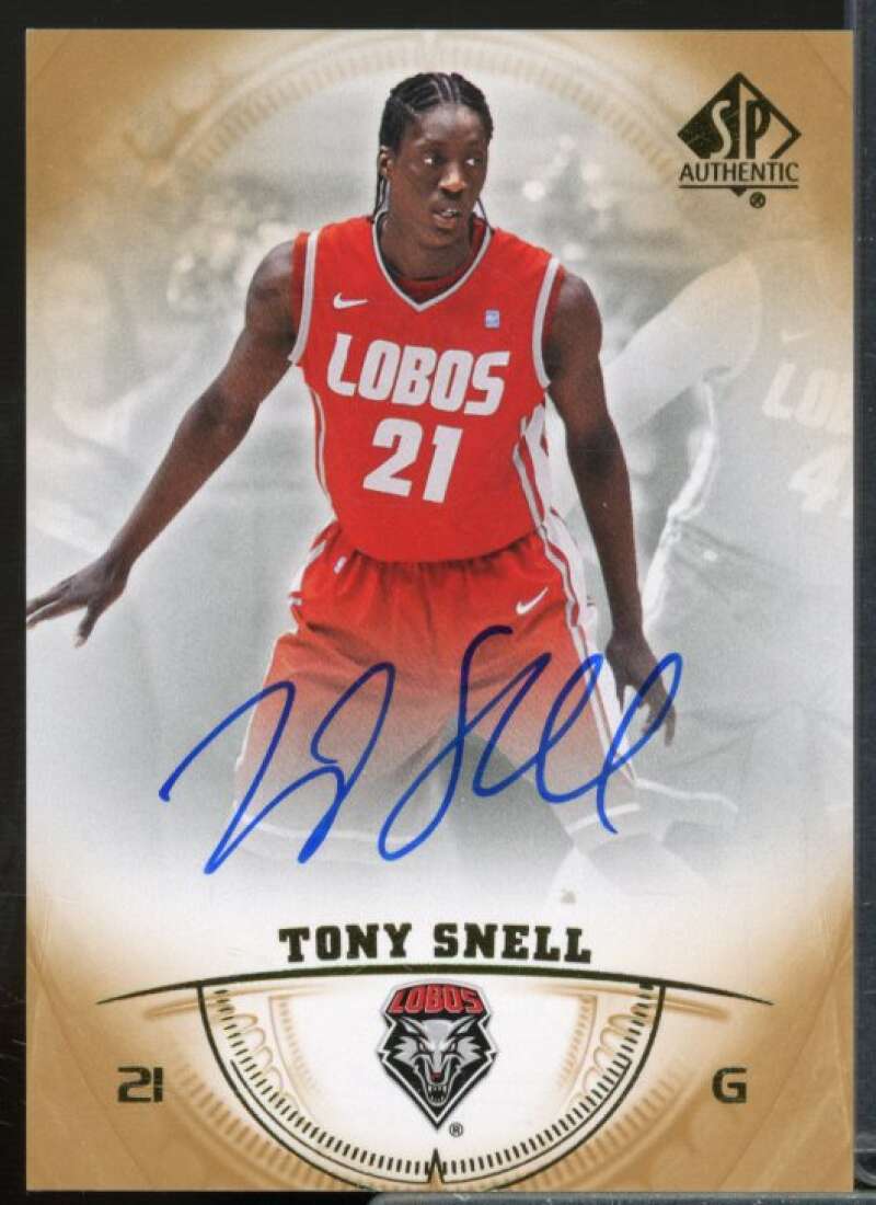 Tony Snell C Rookie Card 2013-14 SP Authentic Autographs #23  Image 1