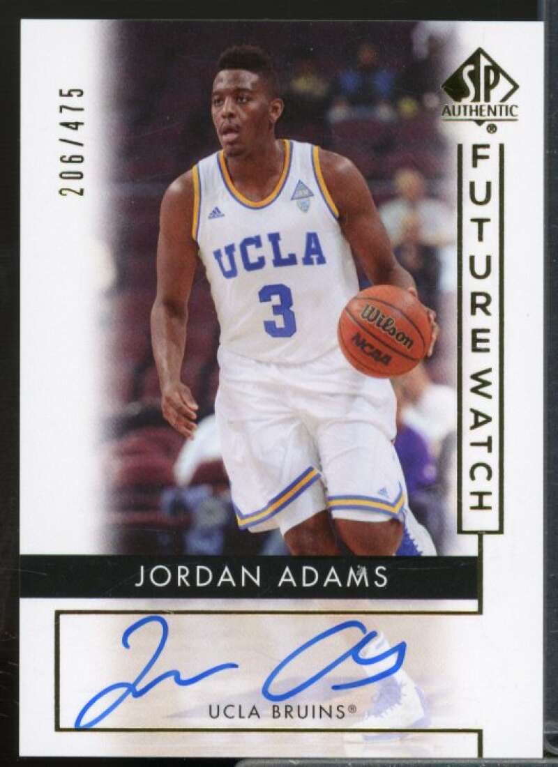 Jordan Adams AU/475 Rookie Card 2014-15 SP Authentic #76  Image 1