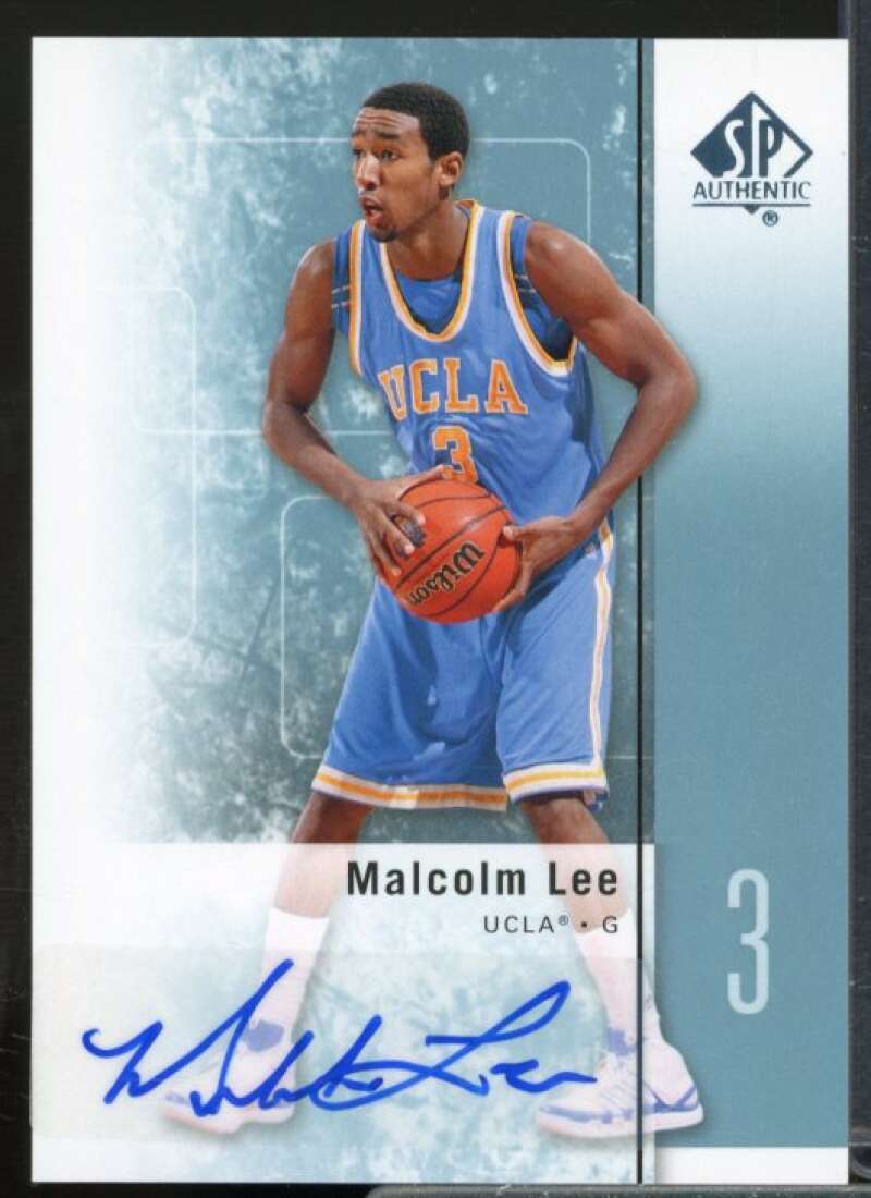 Malcolm Lee Rookie Card 2011-12 SP Authentic Autographs #42  Image 1