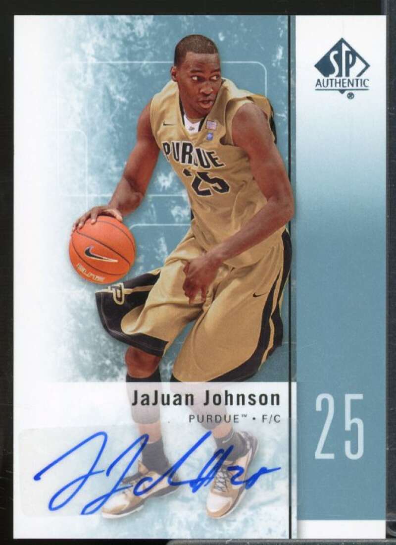 JaJuan Johnson Rookie Card 2011-12 SP Authentic Autographs #25  Image 1