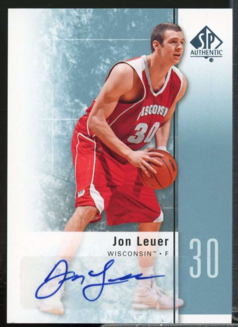 Jon Leuer Rookie Card 2011-12 SP Authentic Autographs #41  Image 1