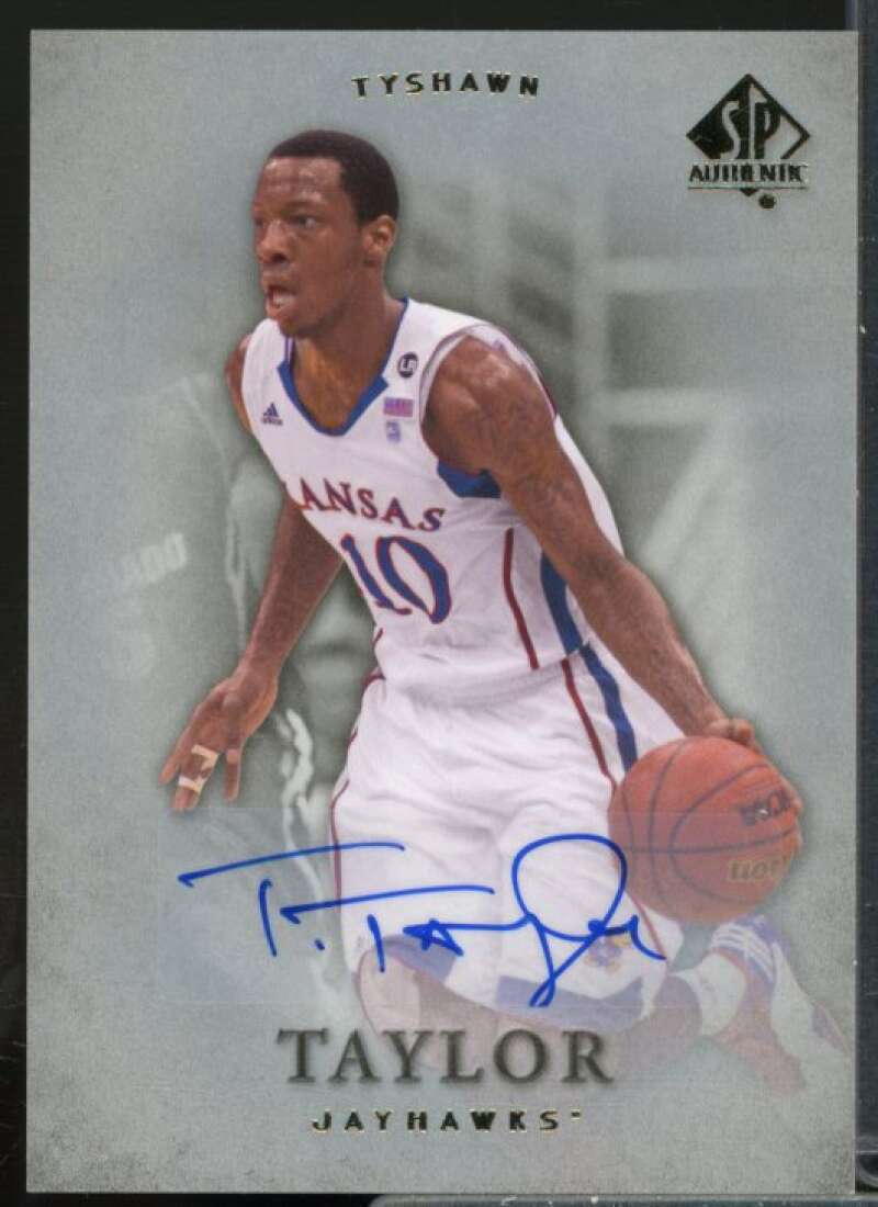 Tyshawn Taylor C Rookie Card 2012-13 SP Authentic Autographs #37  Image 1