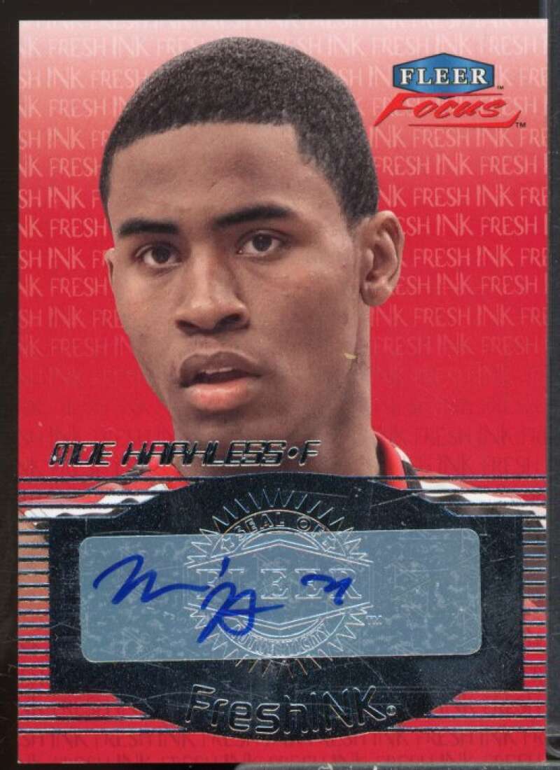 Moe Harkless E Rookie Card 2012-13 Fleer Retro 99-00 Focus Fresh Ink #FFIMH  Image 1