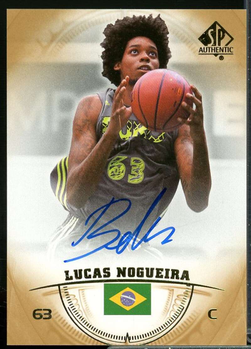 Lucas Nogueira C Rookie Card 2013-14 SP Authentic Autographs #29  Image 1