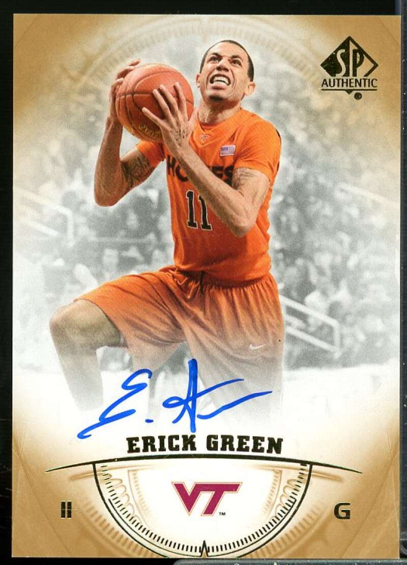 Erick Green C Rookie Card 2013-14 SP Authentic Autographs #39  Image 1