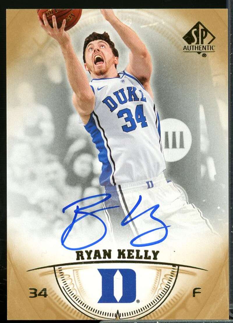 Ryan Kelly C Rookie Card 2013-14 SP Authentic Autographs #25  Image 1