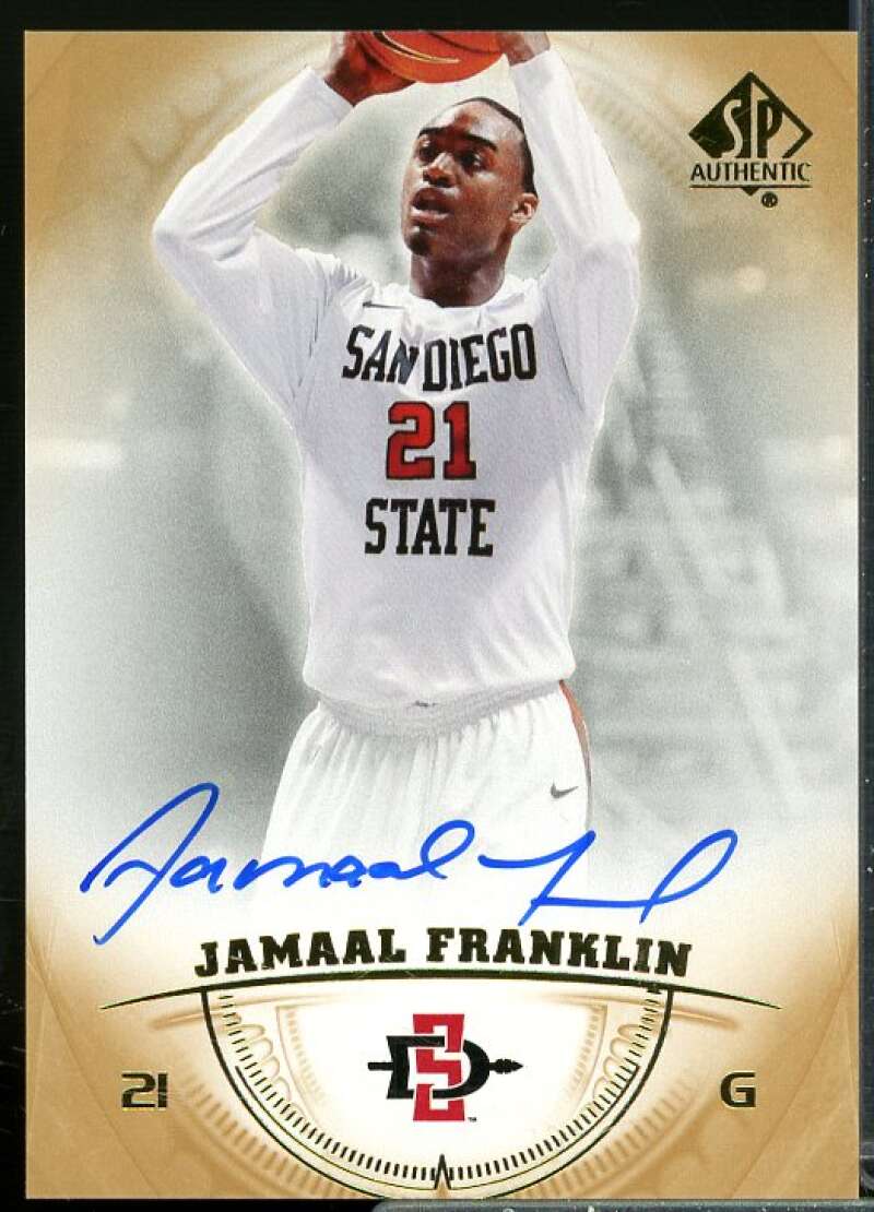 Jamaal Franklin C Rookie Card 2013-14 SP Authentic Autographs #48  Image 1