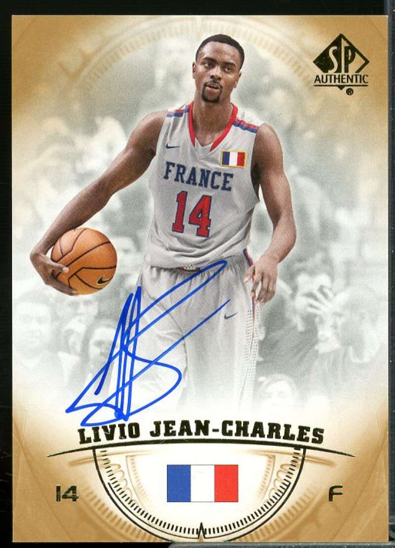 Livio Jean-Charles C Rookie Card 2013-14 SP Authentic Autographs #30  Image 1