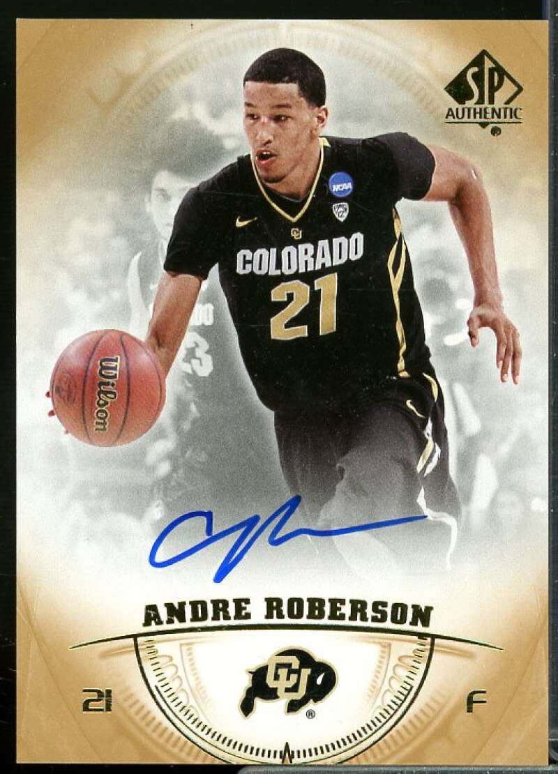 Andre Roberson C Rookie Card 2013-14 SP Authentic Autographs #27  Image 1