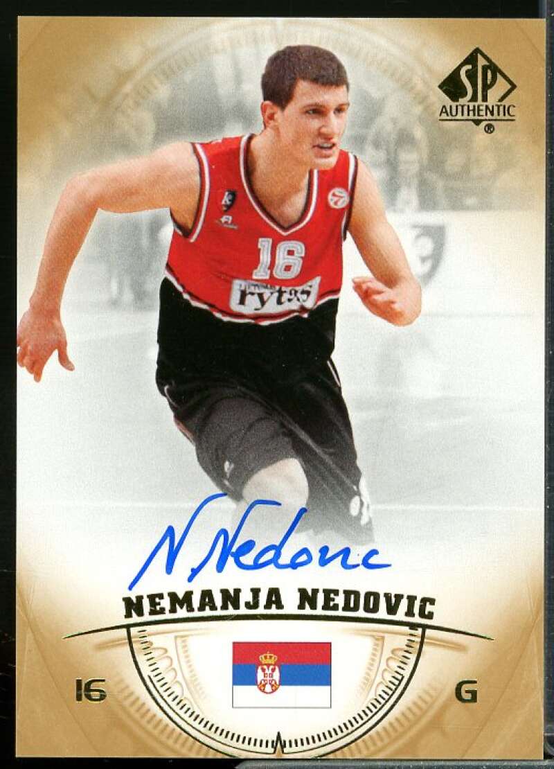 Nemanja Nedovic C Rookie Card 2013-14 SP Authentic Autographs #33  Image 1