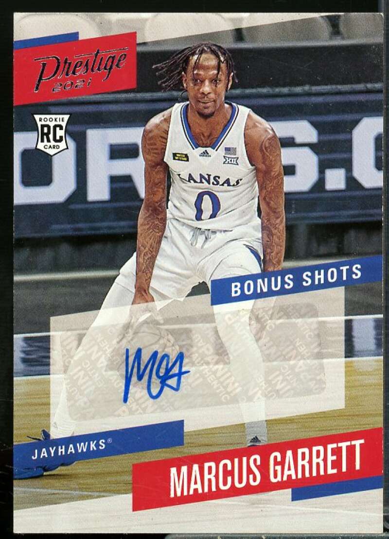 Marcus Garrett 2021-22 Chronicles Draft Prestige Bonus Shots Signatures #49  Image 1