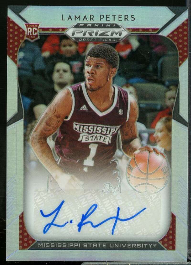 Lamar Stevens 2020-21 Panini Prizm Draft Picks Prospect Autographs Silver #68  Image 1