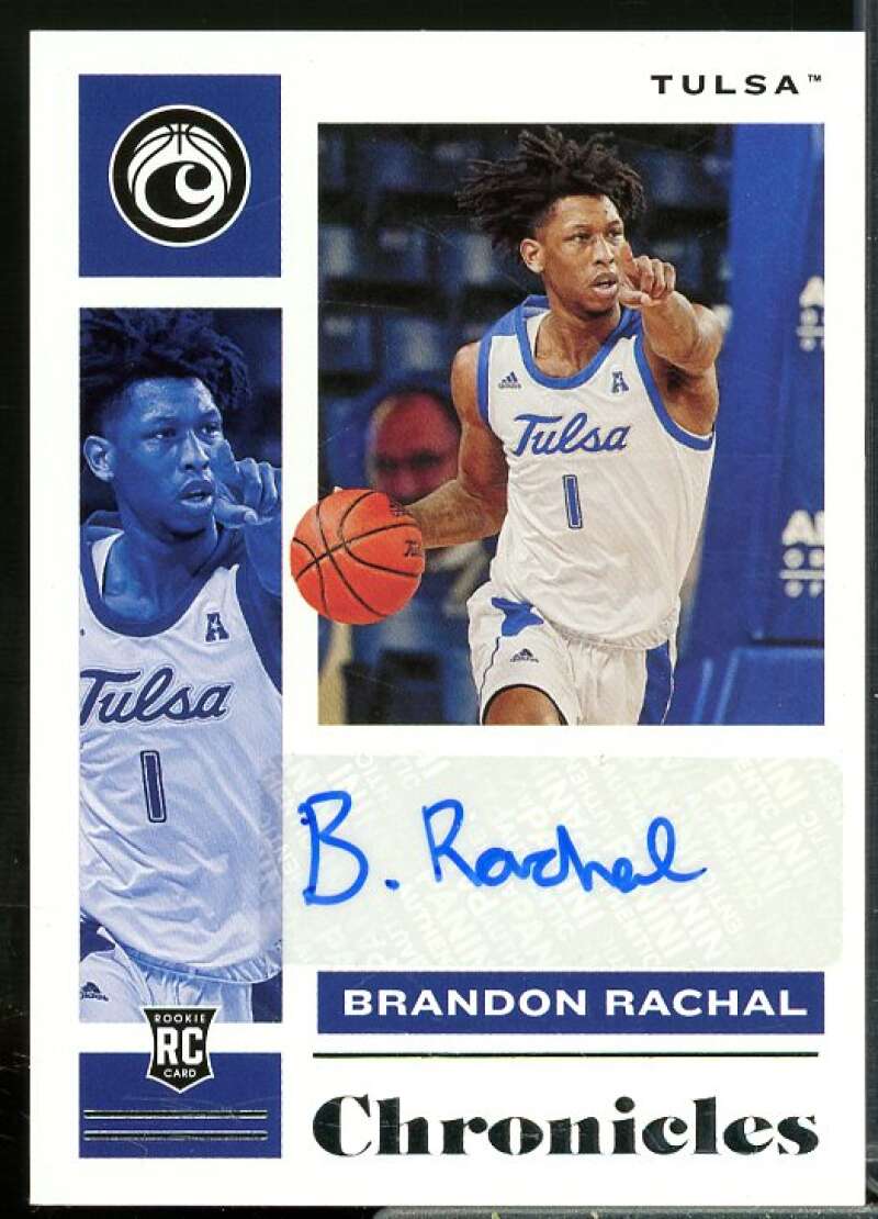 Brandon Rachal Rookie 2021-22 Panini Chronicles Draft Picks Rookie Signature #7  Image 1