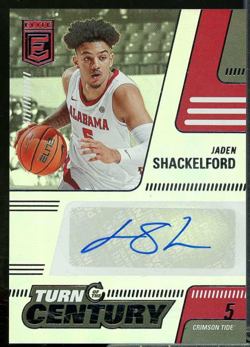 Jaden Shackelford 2022-23 Panini Chronicles Draft Turn of the Century Auto #27  Image 1