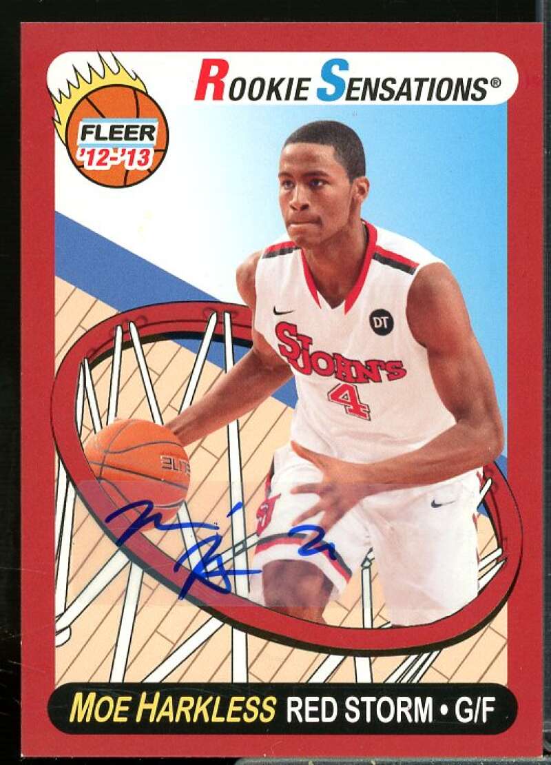 Moe Harkless RS B Rookie Card 2012-13 Fleer Retro Autographs #54  Image 1