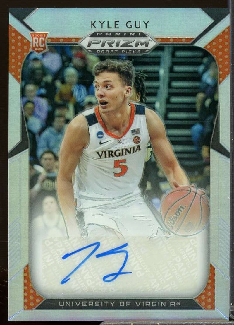 Kyle Guy Rookie Card 2019-20 Panini Prizm Draft Picks Autographs Prizms #55  Image 1