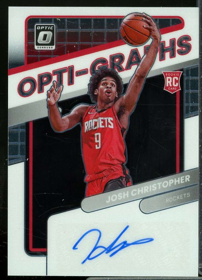 Josh Christopher/99 Rookie Card 2021-22 Donruss Optic Opti-Graphs #74  Image 1