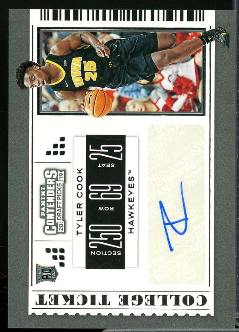 Tyler Cook AU Rookie Card 2019-20 Panini Contenders Draft Picks #103  Image 1