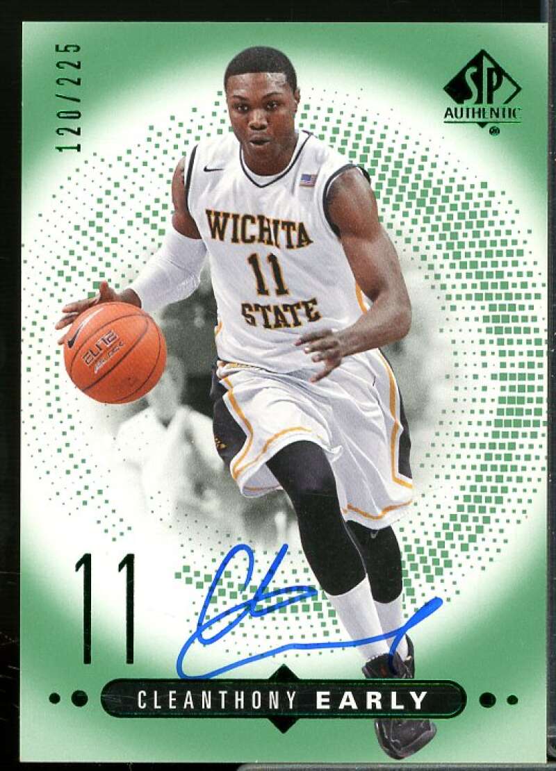 Cleanthony Early/225 2014-15 SP Authentic Rookie Extended Autograph Emerald #R7  Image 1