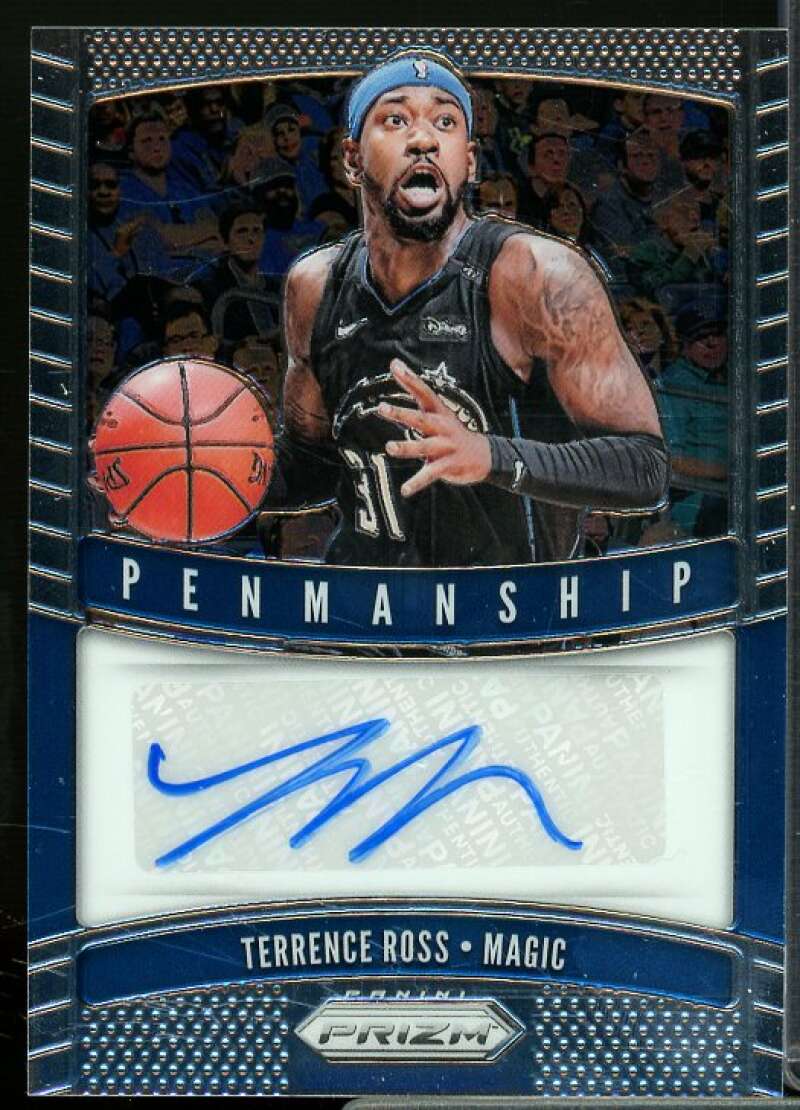 Terrence Ross Rookie Card 2019-20 Panini Prizm Penmanship #15  Image 1