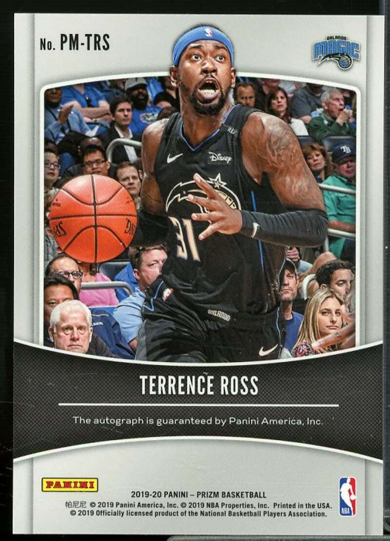 Terrence Ross Rookie Card 2019-20 Panini Prizm Penmanship #15  Image 2