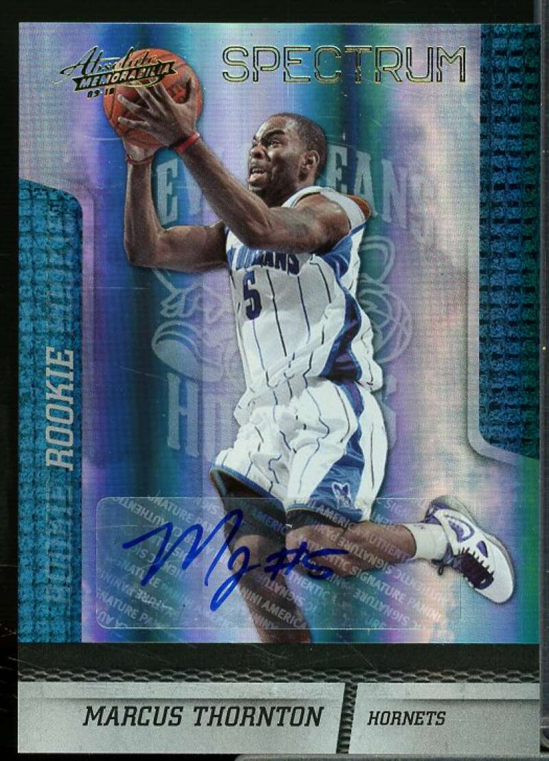 Marcus Thornton/249 2009-10 Absolute Memorabilia Spectrum Signatures Gold #126  Image 1